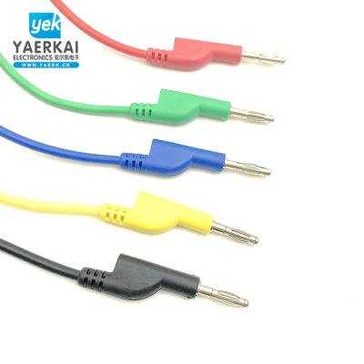 China Eclectic Power YAERK PVC Insulation Multimeter Banana Plug Test Lead for Electrical Lab for sale