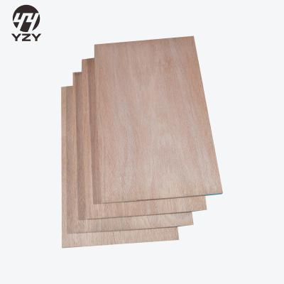 China Durable 3mm 18mm Bintangor Faced Poplar Core Commercial Plywood For Furniture And Packaging for sale