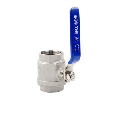 China General Professional Manufacture Cheap Stainless Steel Ball Valve Two - Chip Ball Valve Q11f 1 1/4