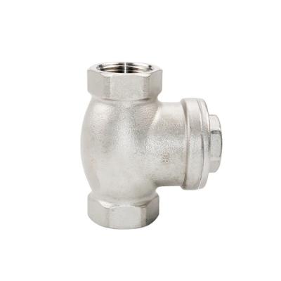 China General Good Quality New Arrivals Medium Pressure Stainless Steel Valve Screw Thread Swing Check Valve H14 for sale