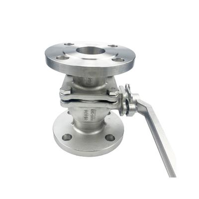 China General High Quality Customized Ball Valve With Mounting Bracket ISO5211 JIS Flange Stainless Float Ball Valves for sale