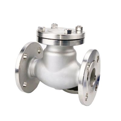 China Top Quality General Widely Used 304 JIS Stainless Steel Cheap Swing Check Valve 2-1/2