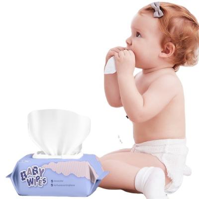 China SKIN CARE Customizable babywipes 80 pieces big pack of wipes manufacturers wholesale baby wipes for sale