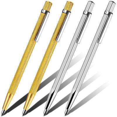 China Metal Marker Scribe Tool Premium Aluminum Special Tungsten Carbide Tip Scriber, Etching Etching Scriber Pen for Glass, Ceramics, Metal Sheet for sale