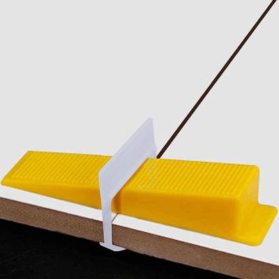 China 1.0mm1.5mm 2.0mm Modern Tile Leveler Porcelain Installation Leveler Spacers Tile Leveling System Clips for Ceramic Tile and Stone Inst for sale