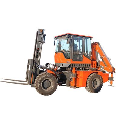 China Hotels Reliable Performance 3 Ton Forklift 4 Ton Crane Pacing Truck Forklift for sale