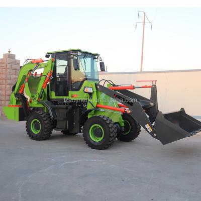 China Hotels Factory Sale Type WEIGONG New 1.8Ton 2Ton 2.5Ton Multifunctional Tractor With Front Loader Backhoe Loader With Discount Price for sale