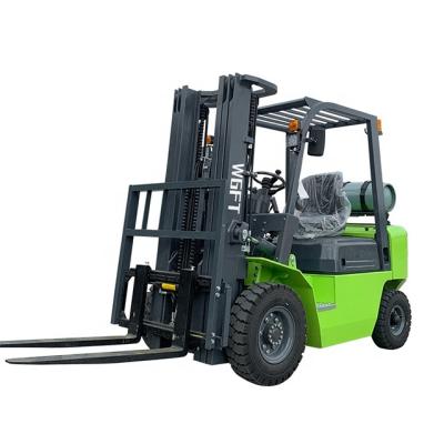 China Hotels WGFT 2000kg Gas Forklift 2ton Propane And Gas Forklift for sale