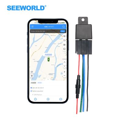 China SEEWORLD Mini Waterproof S710 Motorcycle Car GPS GSM Relay Tracking Device Via Mobile Phone Tracking for sale