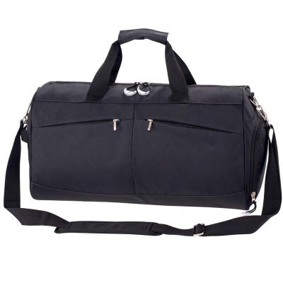 China Outdoor Sports Gym Bags Wholesale Gym Bag Sports Custom Logo Sports Gym Duffel Bag With Wet Pocket Shoe Compartment Men And Women for sale