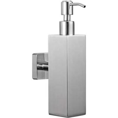 China Wall Mounted Foam Soap Dispenser Stainless Steel Bathroom Accessories Kitchen Soap Dispenser for sale