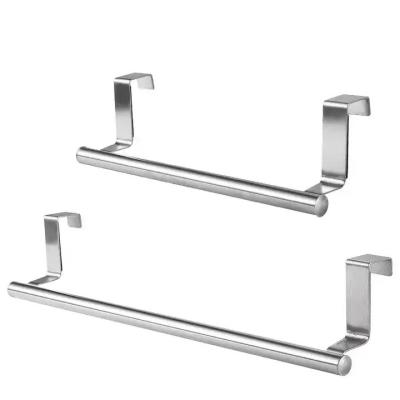 China Nail Towel Hanger Door Fashion Design Stainless Steel Free Towel Rack For Sideboard for sale