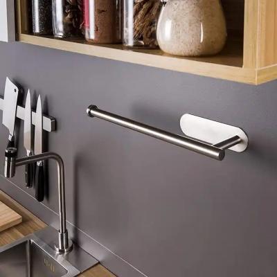 China Modern Multifunctional Paper Towel Holder Storage Hanging Paper Towel Holders For Kitchen Accessories for sale