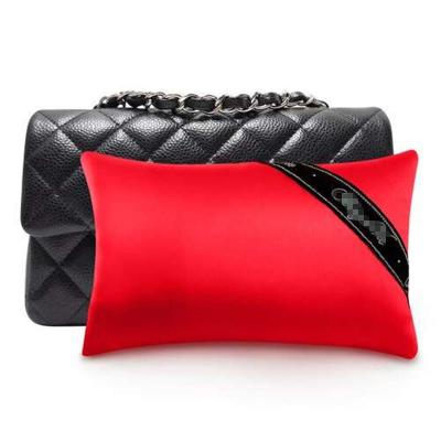 China Soft Luxurious Support Handbags Dinner Pillow For Shoulder Handbags Support Bags Microfiber Pillow for sale