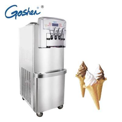 China Commercial Supplying Parfait Italian Frozen Yogurt Soft Serve Ice Cream Machine Prices for sale