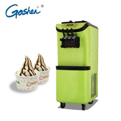 China Snack Factory Frozen Yogurt Soft Ice Cream Making Machine for sale