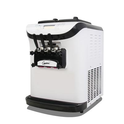 China E163 Goshen Ice Cream Gelato Making Soft Serve Liquid Nitrogen Ice Cream Machine for sale