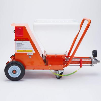 China Spray Coating Spray Machine New Texture Sprayer Machine Exterior Wall Gypsum Putty Fireproofing Plaster With Screw Pump for sale