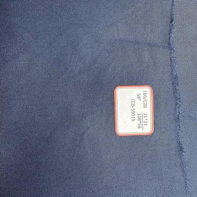 China TC 80/20 21X21 108X58 59 3/1 Workwear Fabric Chef Uniform Apron Cloth for sale