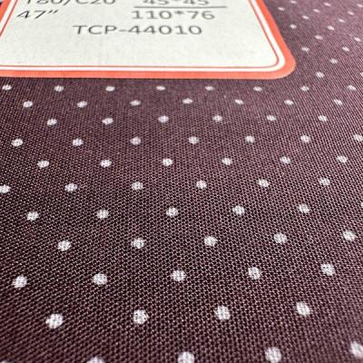 China 45s Plain Woven Fabric TC 80/20 45X45 110X76 Poplin Printed Fabric Polyester Cotton for sale