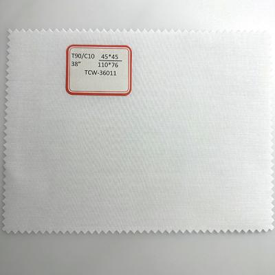 China TC 90/10 110X76 Taschengewebe Polyester Baumwolle für Bekleidung zu verkaufen