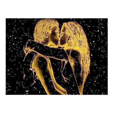 China Impressionist 5d Diamond Painting Full Drill Square Diamond Embroidery Sale Lovers Rhinestones Mosaic Wall Art for sale