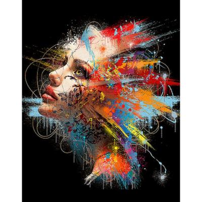 China New 40x50cm Classic/Postmodern Diy Painting By Numbers Abstract Woman Figure Painting By Numbers On Canvas Acrylic Oil Painting Gift for sale