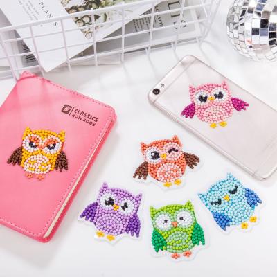 China Wholesale Decoration DIY Diamond Art Stickers Cartoon Animals Design Diamond Painting Stickers For Home cartoon for sale