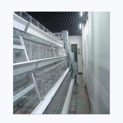 China Farms Factory Quality A Type Poultry Farm Raised Battery Egg Layer Chicken Cage System for sale