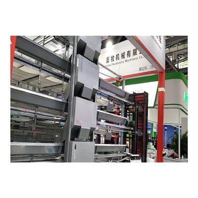 China Increase Full Automatic Battery Poultry Chicken Egg Production WANMU Layer 3 Tiers 4 Tiers H Type Cage for sale