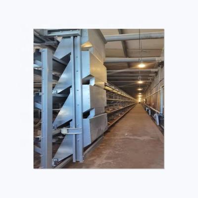 China Automatic Poultry Farm Chicken Broiler Battery Farms H Type Cage for sale