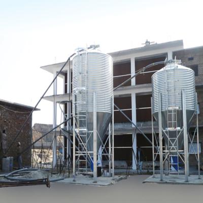 China Durable Good Price Cost Stainless Steel Grain Storage Silo Poultry Chicken Feed Silo Small Grain Silo for sale