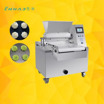 China Food Beverage shops Applicable Industries low price macaroni pasta eclair depositor cookie making machine à venda