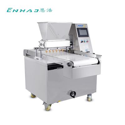 China Automatic cookie yogurt melt cake making machine production line Te koop