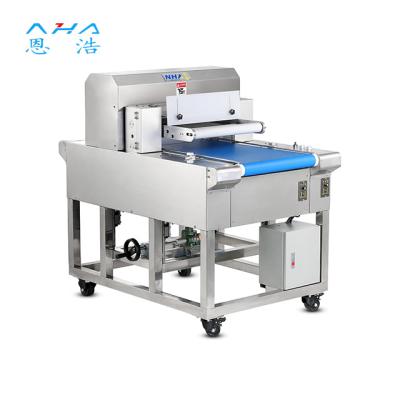 China Bakery Automatic Hamburger Bread Horizontal Cutting Machine Te koop