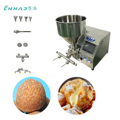 Κίνα Automatic manual puff filling machine/cream puff filler machine/puff making food machinery προς πώληση