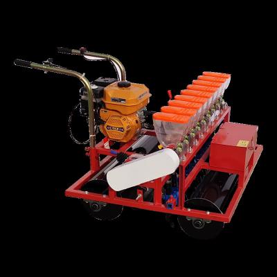 China 10 Rows Vegetables Row Seeder Customized Automatic Rice Planting Machine Hulled Rice Planter for sale