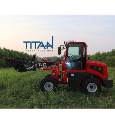 China Mini hydraulic garden truck china small hotels machine loader with hammer zl12f wheel loader parts for sale