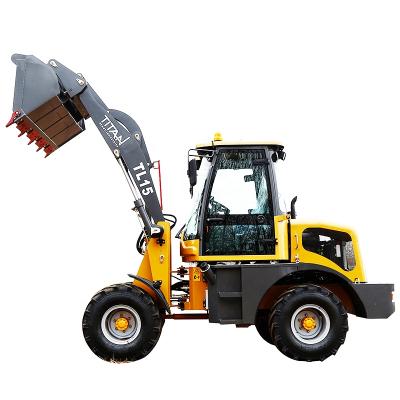 China Hot selling hotels 1.5ton China mini wheel loader loader radlader k wheel loader for farm work for sale