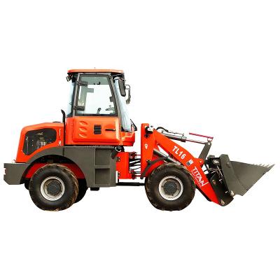 China Hotels 1.6 Ton Articulated Wheel Loader Tractor with Entry Loader for Sale for sale