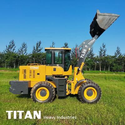 China Brand New Hotels Titan rc zl35 3.5ton CE certificate radlader tractor front end excavator wheel loader with rippers for sale