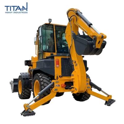 China New Hotels TL30-25 China Mini Loader With Construction Front End Backhoe Compact Loader With Grapple for sale