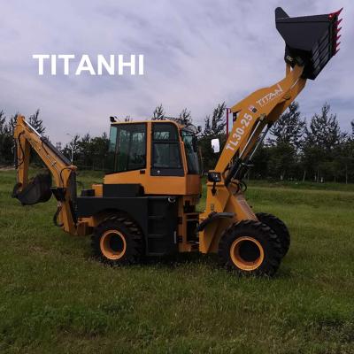 China Hotels mini tractor minidigger backhoe articulated digger loader for sale for sale