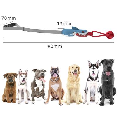 China Sustainable Pet Supplies Cotton Rope Large Dog Toys Interactive Healthy Triangle Tug Drawstring Dog Toys for sale