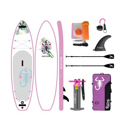 China Water sport activity WINNOVATE-223 drop board 2021 new design inflatable stand 10.6' up sip paddle board for sale supboard for sale