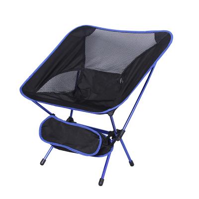 China Tianye Logo Outdoor Furniture Ultralight Modern Custom Aluminum Portable Compact Camping Folding Chair for sale