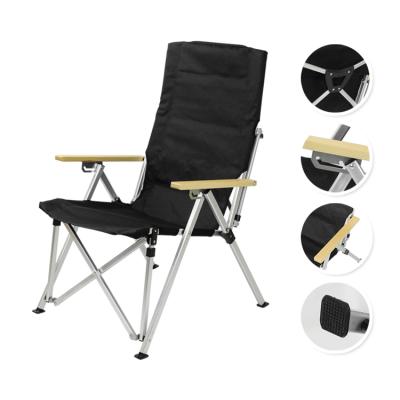 China Tianye Modern Hot Sale Aluminum Frame Backrest Outdoor Folding Adjustable Camping Chair for sale