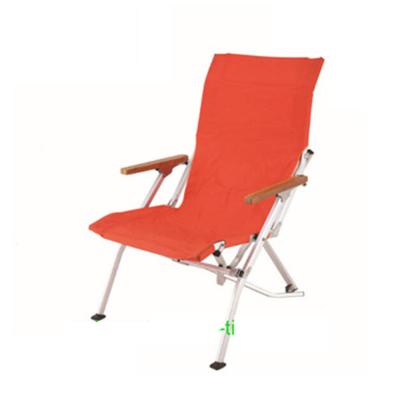 China Beach Chair Korea Camping Chair Folding Relax Chair Aluminum Camping Chair With Armrest for sale