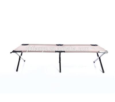 China Leisure Product Outdoor Aluminum Portable Military Garden Furniture Bed Folding Camp Cradle for sale