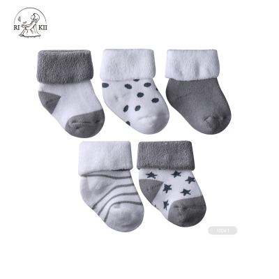 China JD- I004 Baby Sock Kids Infant Cotton QUICK DRY Unisex Booties Socks for sale